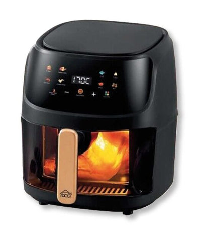 Friggitrice ad aria 8 litri elettronica 1350W nera