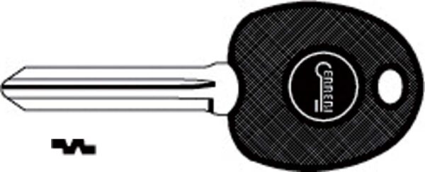 Chiave Auto Senza Trasponder T00KIA4RP