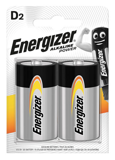 Energizer Batteria Alkaline Power Torcia D