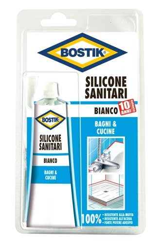 Bostik un.silicone ml.60 bia d2477