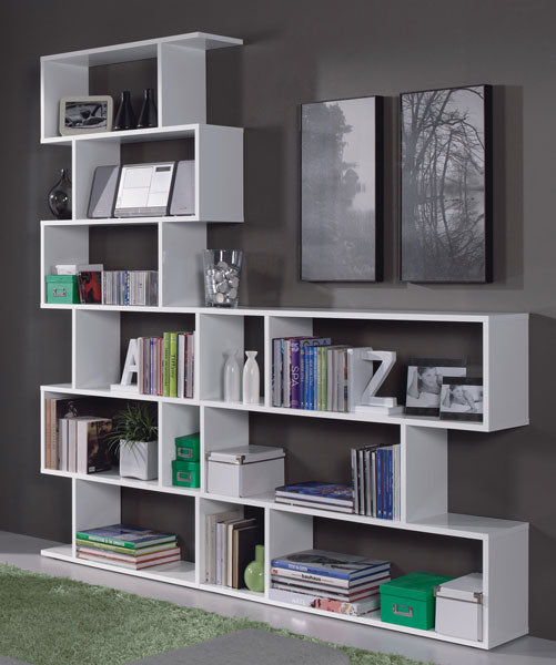 Libreria bassa athena bianca 25px110lx97h