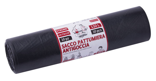 Sacco n.u.nero 72x110(pz10) 50my