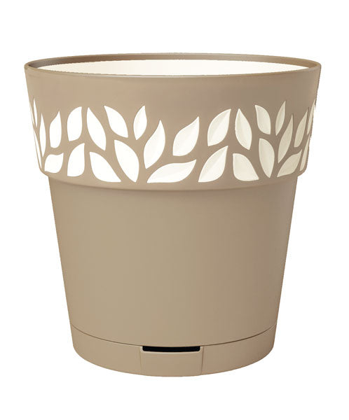 Vaso opera cloe d.30 tortora