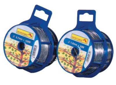 Filo met.zincato bobina 0,7x100 ml