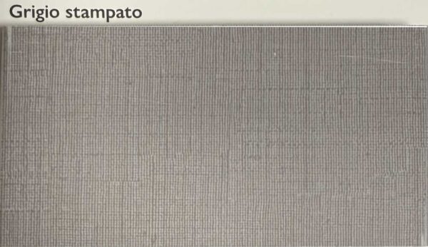 Guida cielo per porta a soffietto da 1 cm 180 grigio stampato