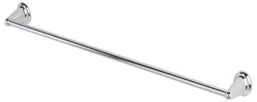 Portasciugamani acciaio cromato,piastrine in acciaio antiruggine,cm 60