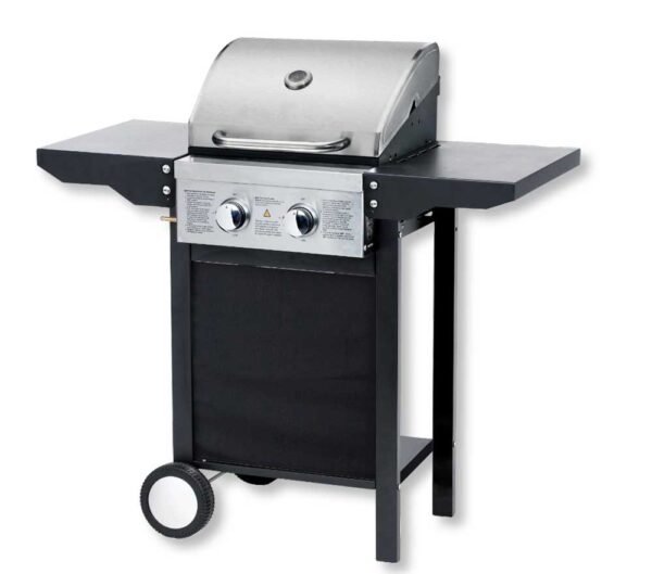 Barbecue a gas Vesuvio 2 bruciatori cm 111x56x114h