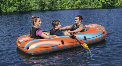 Canotto con remi kondor 3000 elite, dimensioni: 232 x 115 cm.