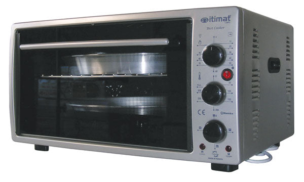Forno ventilato elettrico 50l. cm.  58 x 42 x 31 silver