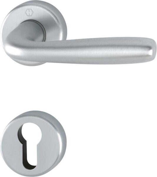 Maniglia Maribor Foro Yale Cromo Satinato