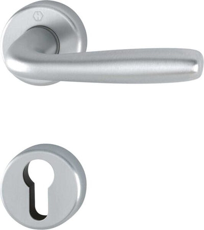 Maniglia Maribor Foro Yale Cromo Satinato