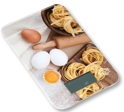Bilancia da cucina elettronica portata massima 5 kg. colori assortiti