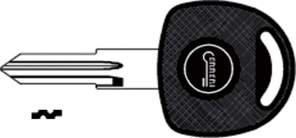 Chiave Auto Senza Transponder T00HF43P