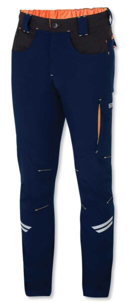 Pantalone Sparco Kansas Blu/Arancio TG.S