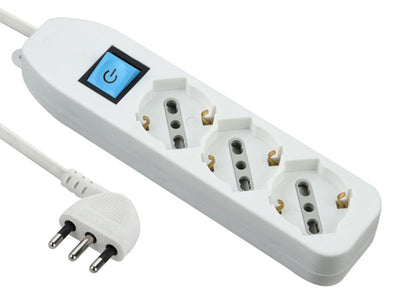 Multipresa universale 3p cavo 1,5mt