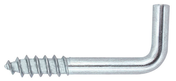 Rampino dritto con filetto a legno mm.D.2,5x25x8,5h blister 15pz.
