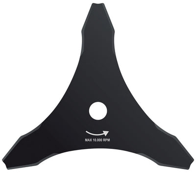 Disco acciaio per decespugliatore 3 denti mm.300x25,4x3,0(029)