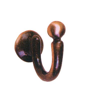 Gancio tenda ott.775/b mm.43 bronzo
