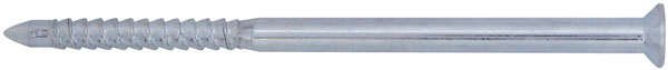 Tassello prolungato in nylon mm.6,0x40 con vite zinc.bianca bl.15pz.