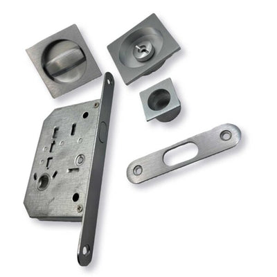 Kit quadro zama diametro 48 cromo satinato