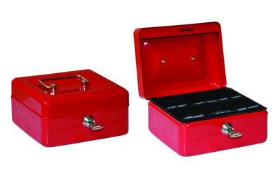 Cassetta portavalori in acciaio verniciato vaschetta ABS mm.150x118x80