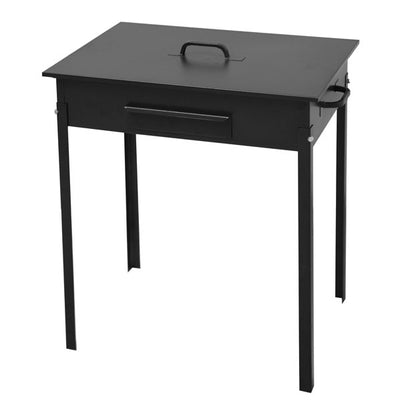 Barbecue fornacetta sicilia griglia non inclusa cm. 30x40x66h