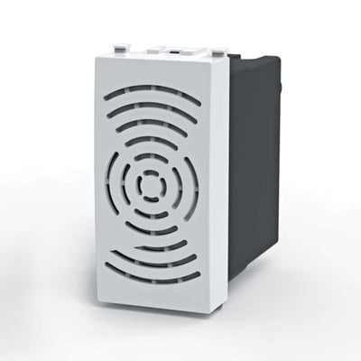 Buzzer Elettronico bianco Serie Plana