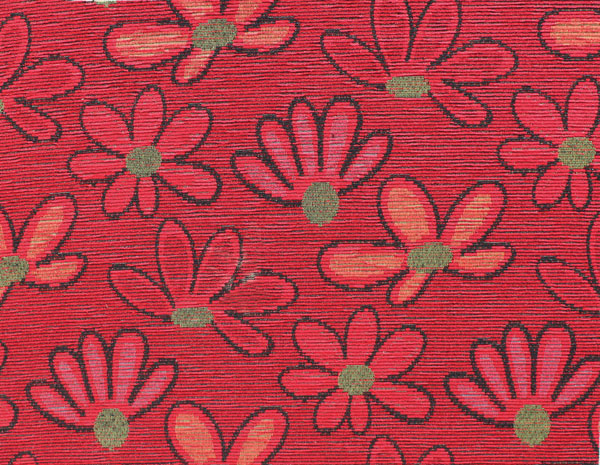Tappeto fenix h.53 petali rosso