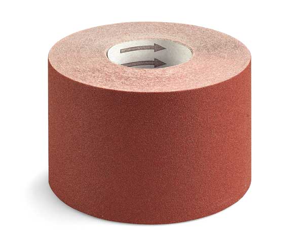 Carta abrasiva al corindone larghezza mm.115 grana 100