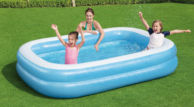 Piscina family rettangolare 2 anelli cm. 262x175x51h