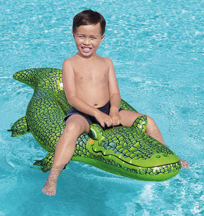 Cavalcabile coccodrillo, maniglia integrata 152 x 71 cm