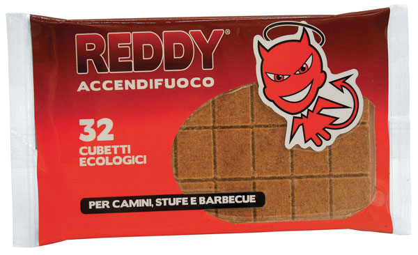 Reddy Accendifuoco Ecologico 32 Cubetti