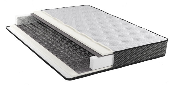 Materasso a molle armoni 1 piazza e 1/2 cm 120x190x23h