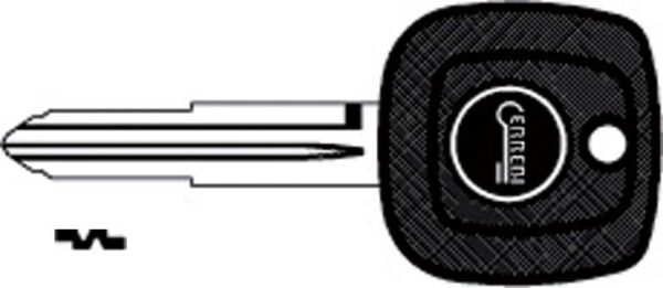 Chiave Auto Senza Trasponder T00DS2RP