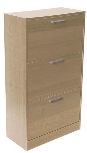 Scarpiera 3ante tripla cm.60x29x123h rovere nordico