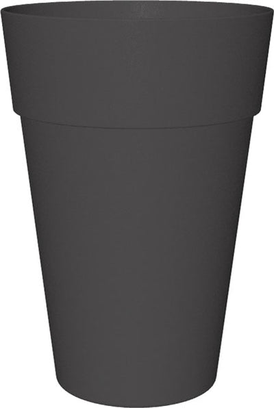 Vaso conico alto icfal40 antracite smoke