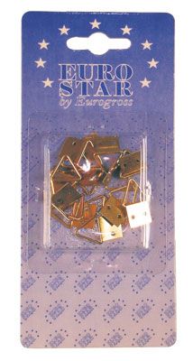 Attaccaglie snodate piccole in blister da 16 pezzi