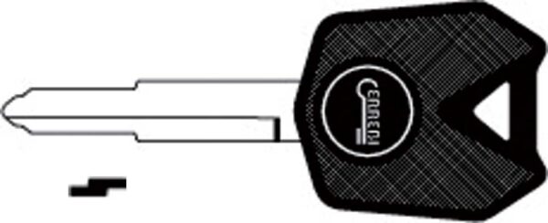 Chiave Auto Senza Trasponder T00KW18P