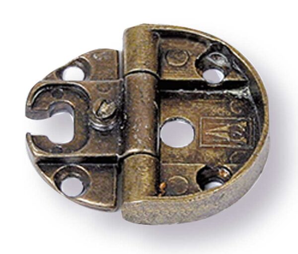 Cerniera per porte in luce d.35 bronzata