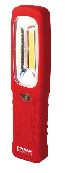 Lampada da lavoro cob led 200 lumen mm.: 50 x 25 x 205