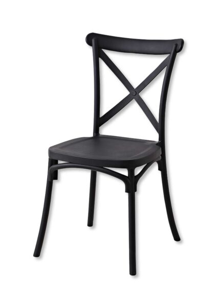 Sedia Cross Nera