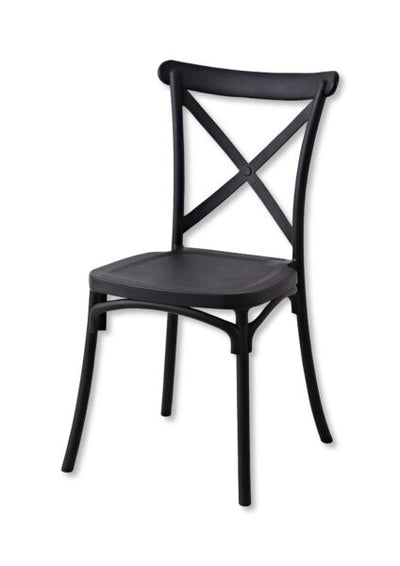 Sedia Cross Nera