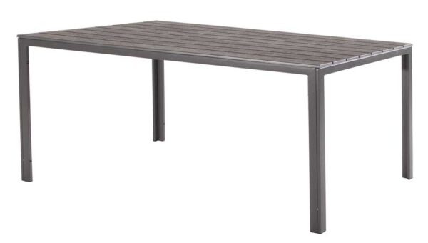 Tavolo Tenerife Effetto Legno Grigio CM.156x78x74H