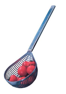 Cavagnocchi con manico in alluminio estruso e colino pressofuso cm.70