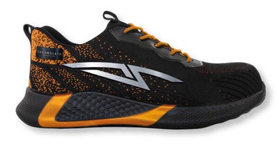 Scarpa di sicurezza Neon bassa S3 Nero/Arancio TG.44