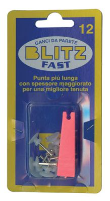 Blitz fast gancio pesante in blister da 12 pezzi