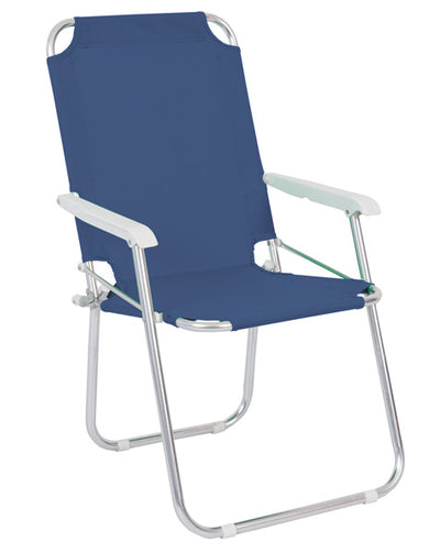 Poltrona pic-nic alu/poliest.blue
