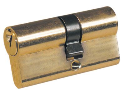 Cilindro profilo europeo in ottone 3 chiavi lungh.mm.80(35+45) Potent