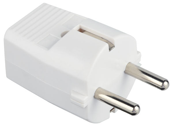 Spina schuko dritta colore bianco art.55021