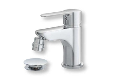 Miscelatore Bidet Tris, cartuccia da 35, con basetta e flessibili